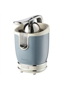 Spremiagrumi Elettrico Vintage Ariete Verde, con Leva Design . Corpo in metallo, 2 coni per frutti grandi e piccoli e beccuccio salvagoccia.