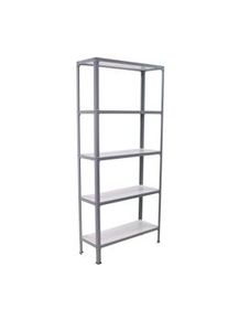Simonrack Estanteria sin tornillos para casa Simonhome click wood mini 5/300 gris/blanco