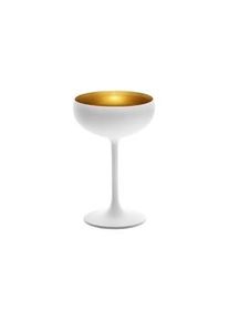 Stölzle juego 6 copas cava blanco-oro 230 ml Eleme 273-08-86