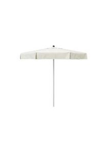 METRO PROFESSIONAL Sombrilla redonda, aluminio, Ø 2 m, repelente al agua, blanco