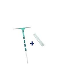 Leifheit Set Limpiacristales POWERSLIDE 40 cm con palo tel. 4,15 m y funda de lavado