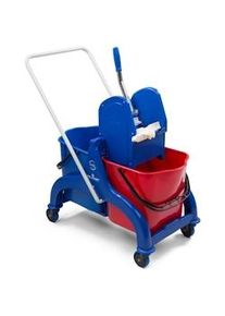 Secchio carrellato per pulizia cm 69x42x85h