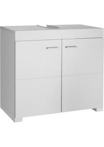 TecTake Mueble de baño Idris con 2 compartimentos y capacidad de carga 35 kg blanco - 405365