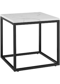 TecTake Tavolino da salotto in marmo Alysia, quadrato - 405944