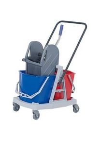 Secchio carrellato per pulizia cm 71x43x93h