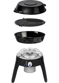 Cadac Safari Chef 2 Lite HP Gasgrill Campinggrill Piezozündung Freizeit Outdoor schwarz
