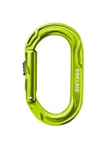 Edelrid Kiwi Slider Locking carabiner olive/green