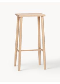 Hübsch Hübsch Taburete alto de madera de roble Folk Marrón Madera, Madera maciza An 35 x F 72 cm