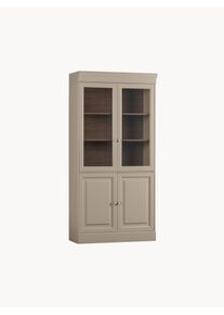 De Eekhoorn Vitrina de madera de pino Chow Beige Madera, Madera maciza An 105 x Al 215 cm