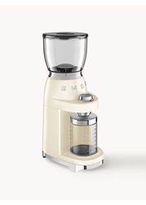 Smeg Molinillo de café eléctrico 50's Style Blanco Metal An 17 x Al 46 cm