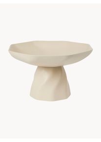 Broste Copenhagen Taça decorativa artesanal Limfjord Bege Cerâmica Ø 28 x Alt 16 cm