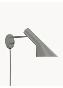 Louis Poulsen Aplique AJ, con enchufe Gris Metal An 32 x Al 18 cm