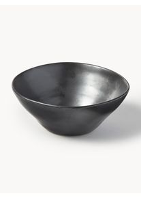 ferm LIVING Taça de cerâmica Flow Preto Cerâmica Ø 15 x Alt 6 cm