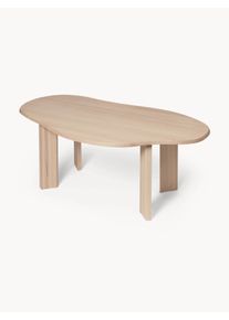 ferm LIVING Escritorio de madera de haya Tarn Marrón Madera, Madera maciza An 170 x F 90 cm
