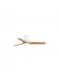 Ventilador de Techo Faro Heywood Tub 90cm Blanco/Haya 10W CCT