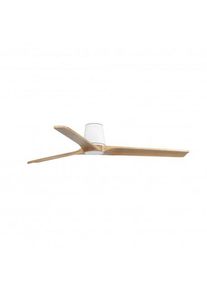 Ventilador de Techo FARO Heywood Tub 132cm Blanco/Haya Sin Luz