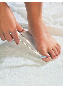 DamenNagelknipser-Set in silberfarben