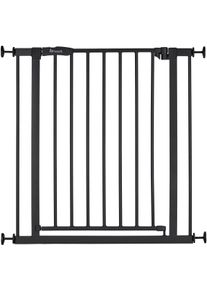 hauck Türschutzgitter »Open N Stop 2 in schwarz, Größe B/H/T: 75 cm x 77 cm x 1,5 cm