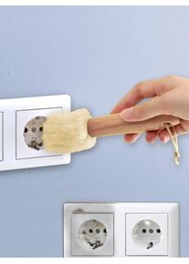 Reinigungsbürste in beige