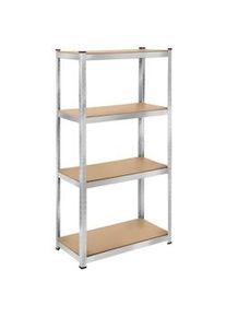 TecTake Estanterías para cargas pesadas - 160 x 80 x 40 cm, 320 kg - 405048