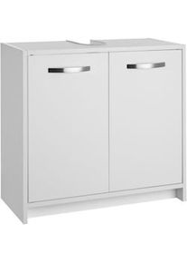 TecTake Mueble bajo lavabo Katalina, amplio, capacidad de carga de 20 kg blanco - 405367