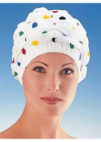 DamenBadekappe in rosa, Größe 0