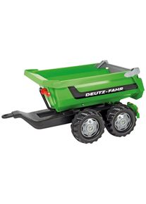 Rolly Toys Kinderfahrzeug-Anhänger »Halfpipe Deutz« für Trettraktoren in grün