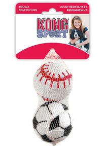 Kong Sport Balls Hundespielzeug, Ø8cm, 2 Stück