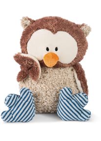 Nici Kuscheltier »Eule Oscar, 50 cm« Kopf drehbar in blau