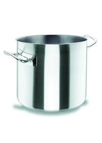 Lacor - Caçarola reta de 60 cm. Chef em inox sem tampa.