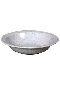 Waca Melamine Deep Plate Dishes (Ø 20,5 cm, grey)