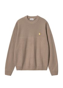 Carhartt Work In Progress Carhartt WIP Chane Sweater leather gold Heren XL