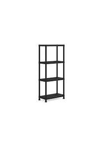 KIS Curver Estante de plástico resistente 4 prateleiras 60x30x135 cm