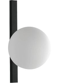 ECO-Light Pluto Wandleuchte Wandbeleuchtung Leuchte E14 230V wei&szlig; schwarz