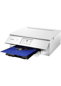 Canon Pixma TS8351a Tintenstrahl-Multifunktionsgerät Drucker Scanner Kopierer WLAN Bluetooth Duplex weiß