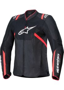 Alpinestars Stella T-Sps Air V2, textile jacket women , color: Black/Pink , size: L