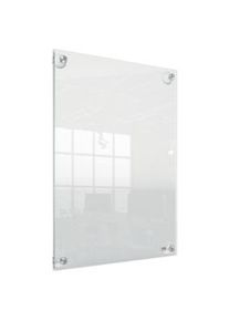 NOBO Porta póster acrílico transparente mural removible, A3