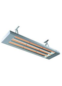 SCHULTZE InduStrip IR-Hallenstrahler, 3000W, 400V, IP44, grau (IRIHS3000)