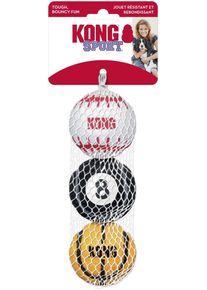 Kong Sport Balls Hundespielzeug, Ø6cm, 3 Stück