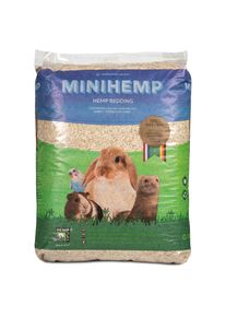 Liti&egrave;re Minihemp pour petits animaux, reptiles et oiseaux - 2 x 3 kg