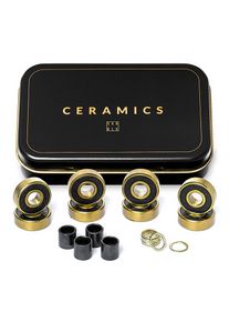 skatedeluxe Ceramics Bearings black gold