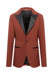 Burton Menswear London, M&aelig;nd, Jakke, Rustbrun / Sort, St&oslash;rrelse 46