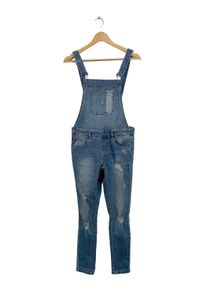 Only Salopette denim Donna, Taglia 36, blu