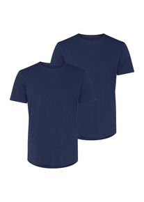 Sloggi T-Shirt ' Soft Tech ' Herren blau Größe L