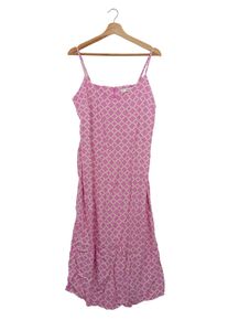 MNG Summer Dress Women, Size 42, pink, viscose