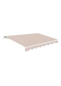 Wasabi - Toldo Exterior Enrollable 3x2,5 Arena - Lona Poliéster – Estructura Aluminio Inclinación Regulable
