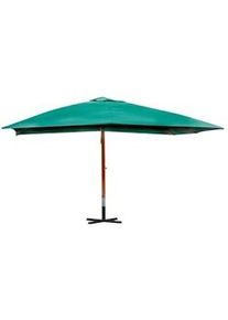 vidaXL Sombrilla flotante Melia verde 300x400 cm