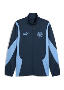 Puma, Herren, Laufjacke, MCFC ftblNRGY+ Jacket (L), Blau, L