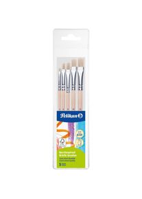 Pelikan, Pinsel, Schulmalpinsel Pinsel Starter-Set mit 5 Borstenpinseln