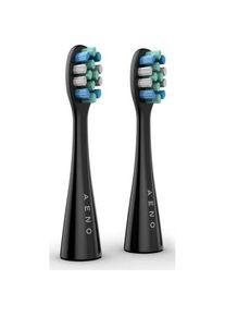 Aeno, Zahnbürstenkopf, Spare heads ADBTH2-1 for Sonic brushes DB2S black, 2pcs, DuPont bristles (2 x)